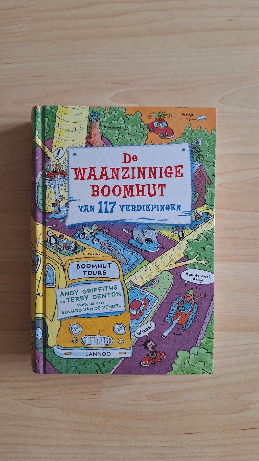 De Waanzinnige Boomhut van 117 Verdiepingen, Ophalen of Verzenden, Zo goed als nieuw, Andy Griffiths en Terry Denton, Fictie
