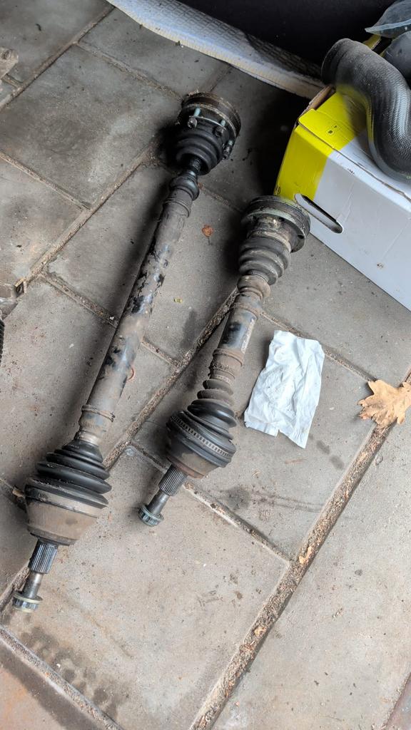 Set aandrijfassen van een 02m 6bak, Ophalen of Verzenden