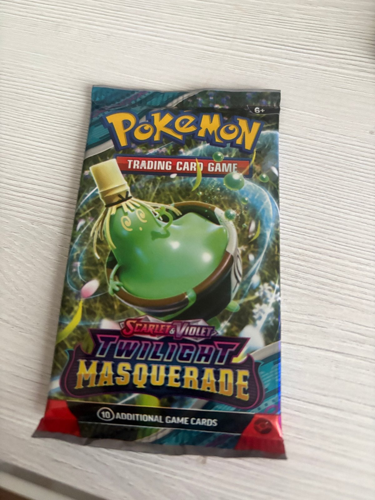 Pokémon TCG Scarlet & Violet Twilight Masquerade Booster, Ophalen of Verzenden, Nieuw, Booster