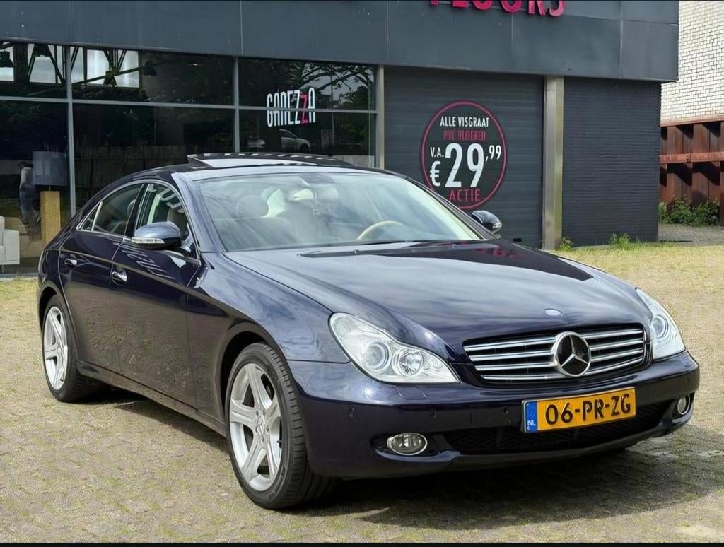 Mercedes-Benz CLS 5.0 Cls500 AUT 2004 Blauw, Automaat, Achterwielaandrijving, Particulier, CLS