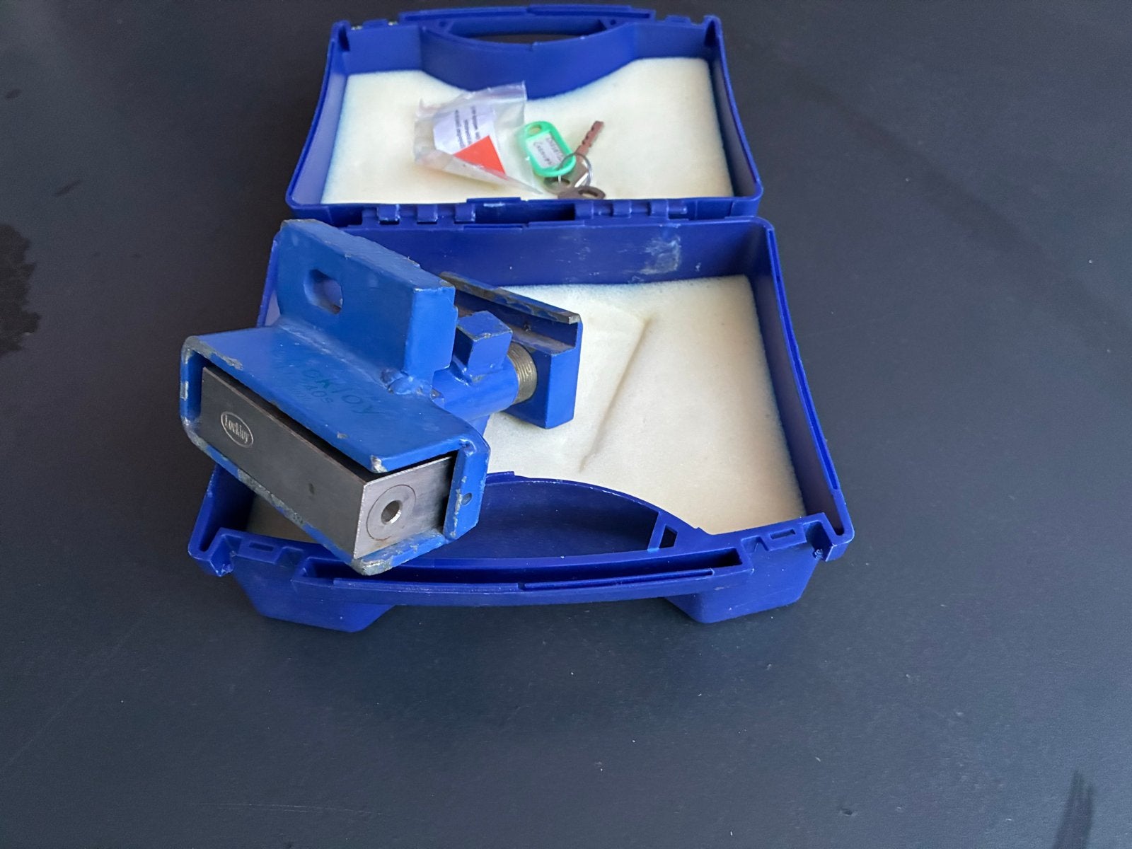 Lockloy LL240S Disselslot voor aanhanger/caravan, Ophalen of Verzenden, Gebruikt
