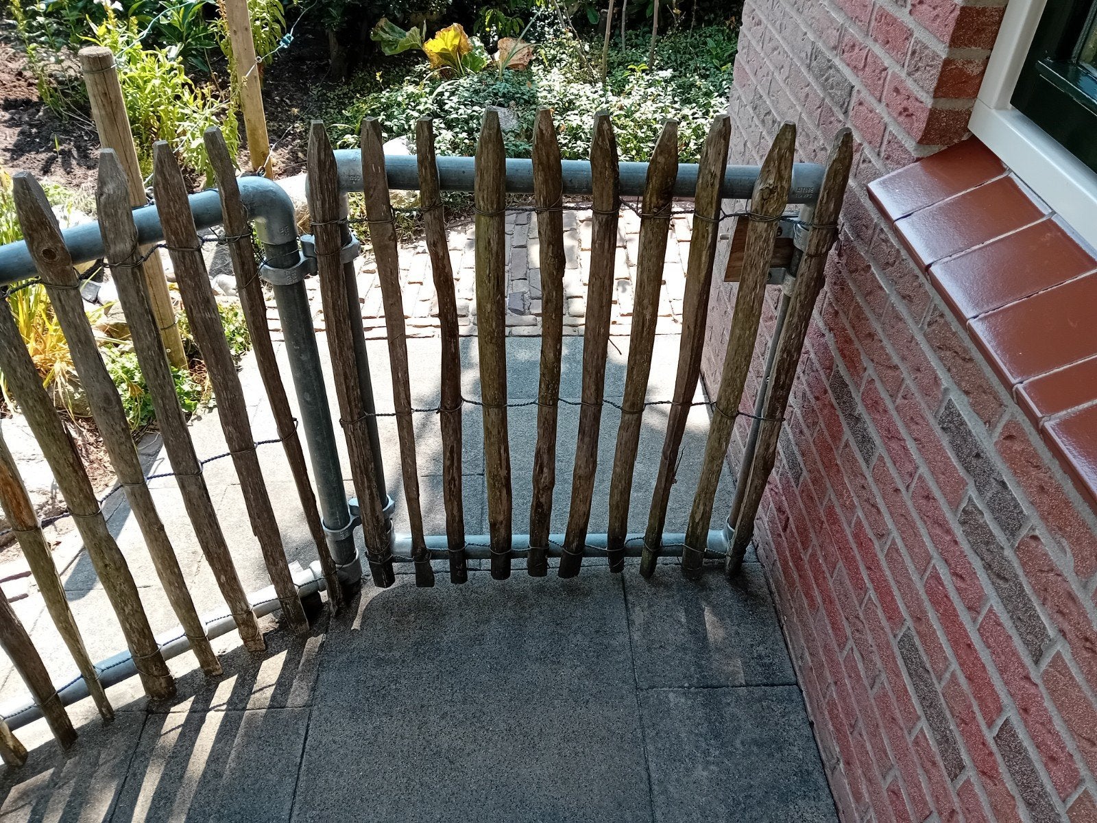 Robuust Hekwerk - Duurzaam en Veilig, Met poort, Gebruikt, Ophalen of Verzenden, Tuinhek