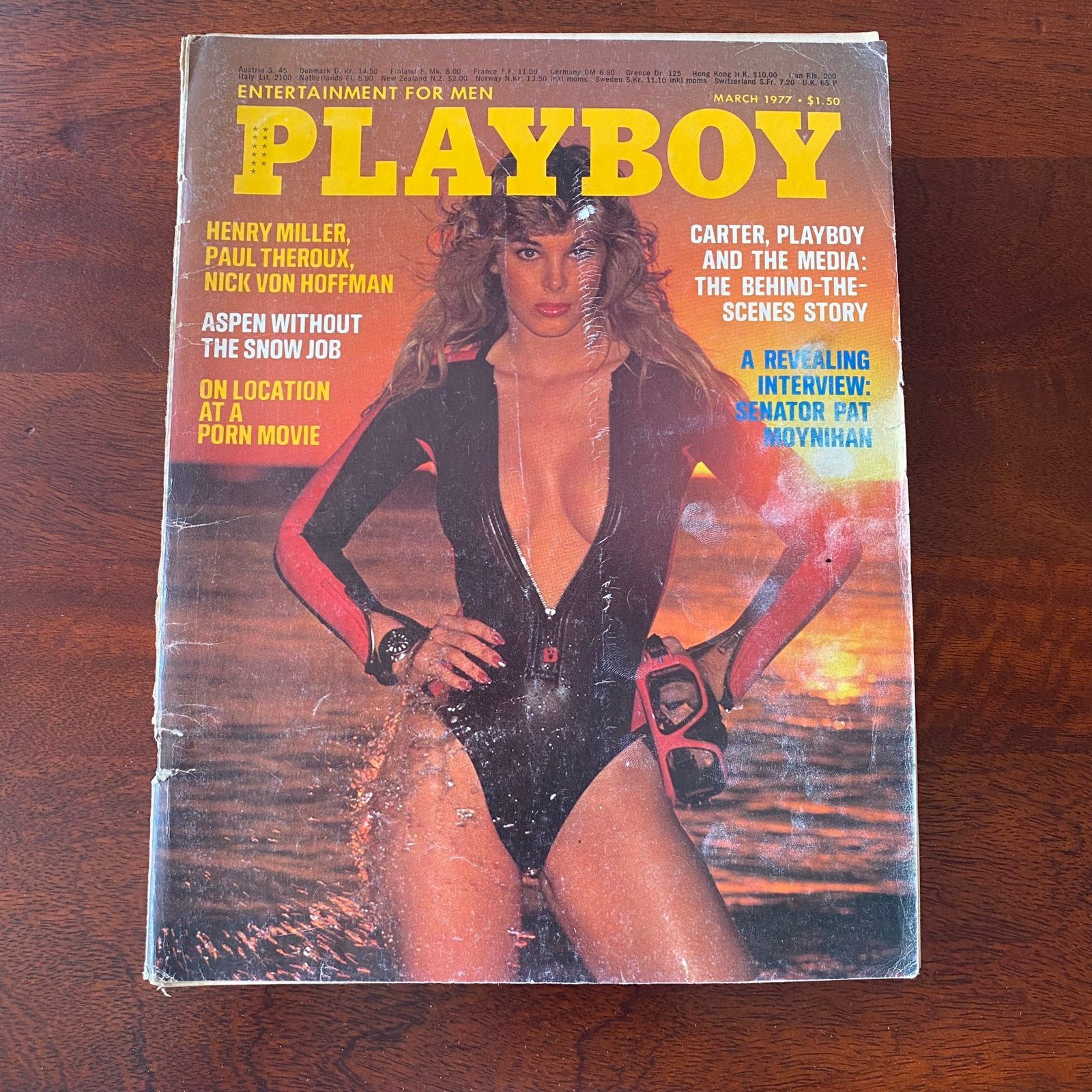 Playboy Magazine US Maart 1977 - Vintage Editie, Ophalen of Verzenden, Gelezen, Overige typen
