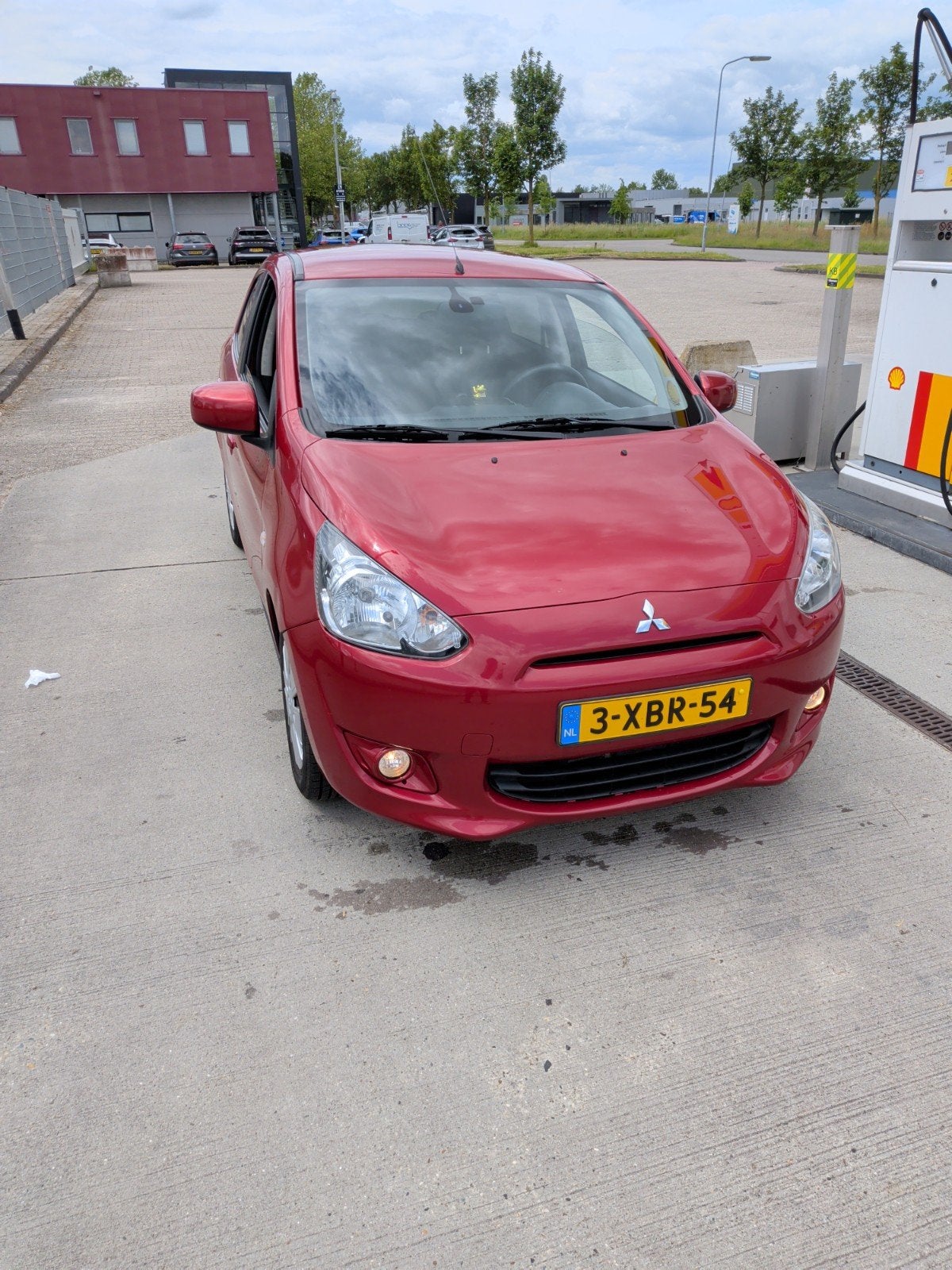Mitsubishi Space Star AUTOMAAT 1.2 MPI 59KW CVT 2014 Rood, Stof, 200 kg, 840 kg, Origineel Nederlands