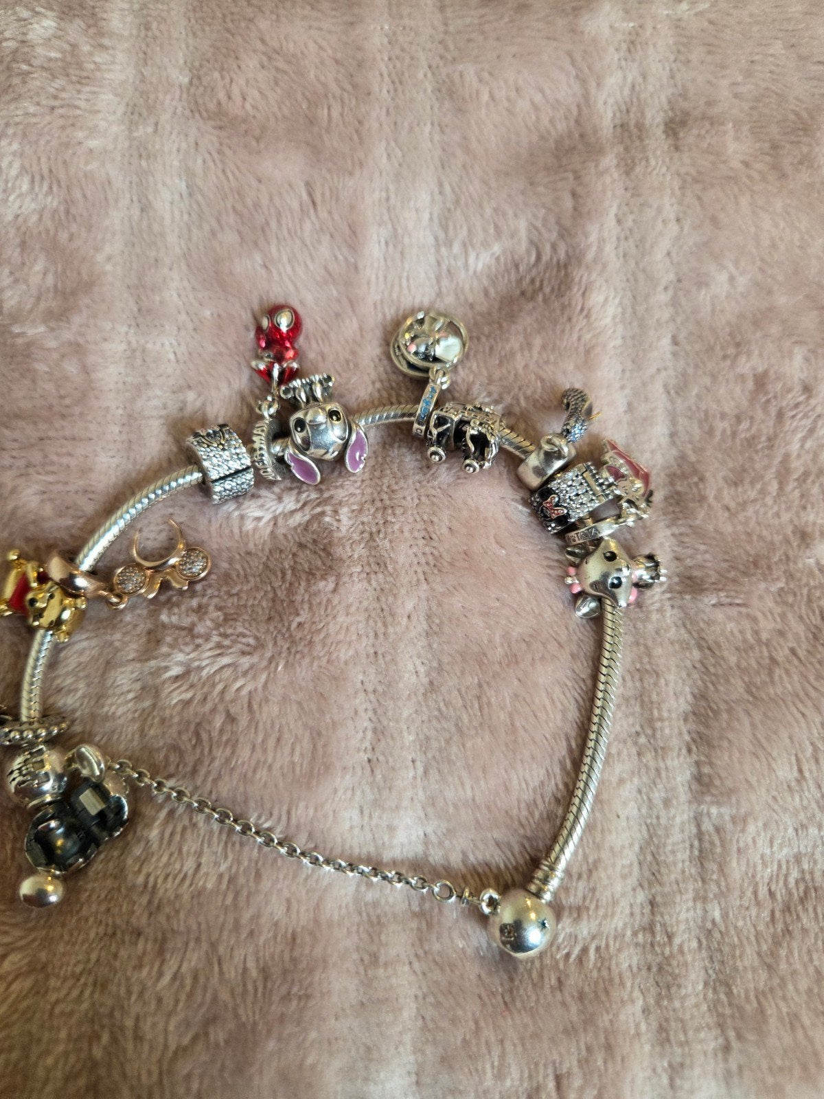 Pandora bedels armband, Ophalen of Verzenden, Zo goed als nieuw, Zilver