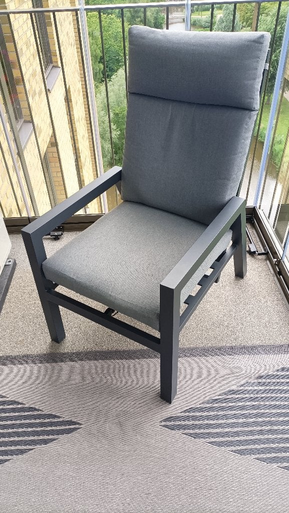 Lifestyle lounge stoelen, Tuin en Terras, Tuinsets en Loungesets, Zo goed als nieuw, Loungeset, Rvs, 2 zitplaatsen, Stoel, Ophalen