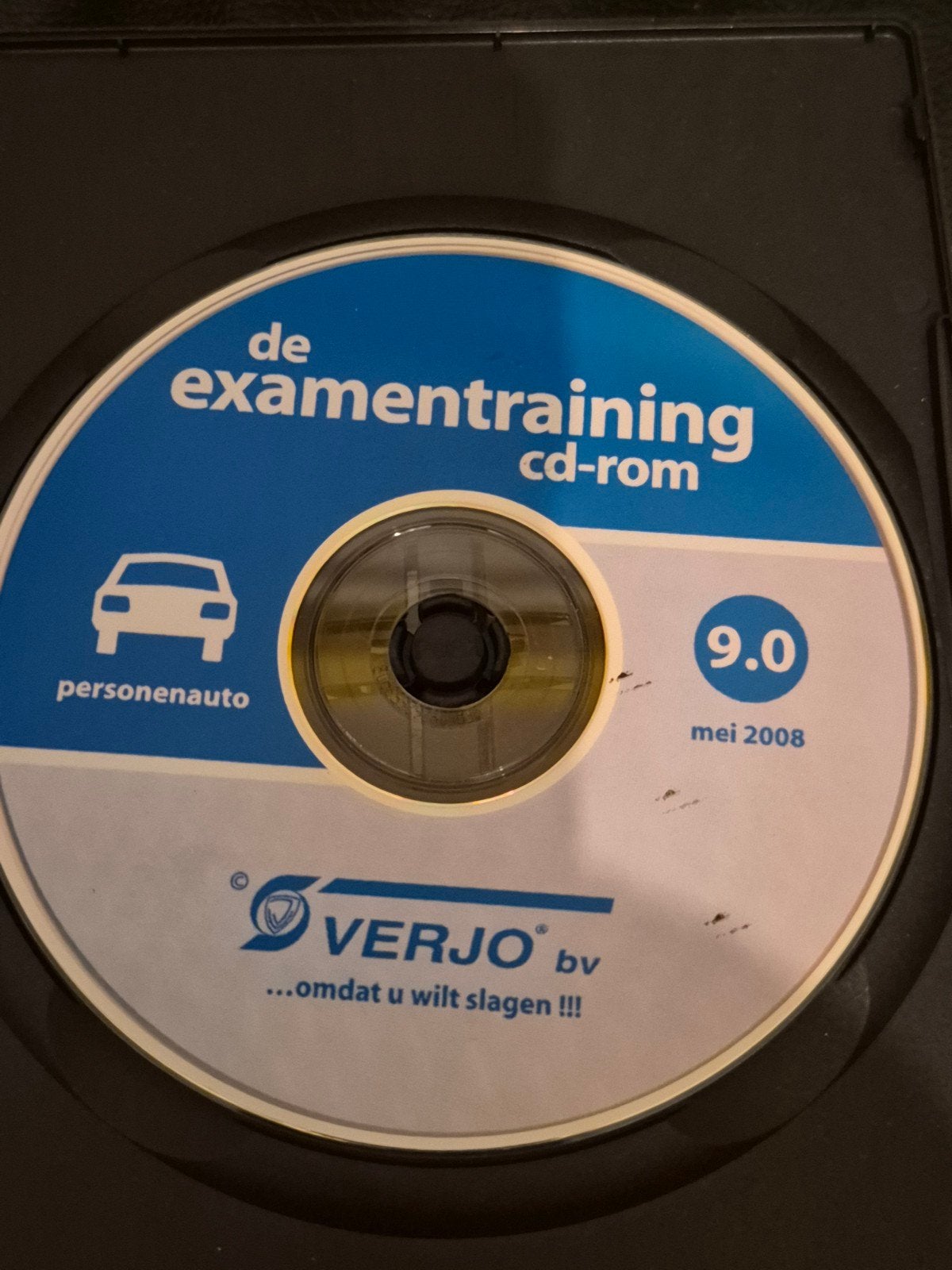 Verjo Examentraining CD-ROM Personenauto (Mei 2008), Boeken, Ophalen of Verzenden, Zo goed als nieuw, Overige niveaus, Verjo bv