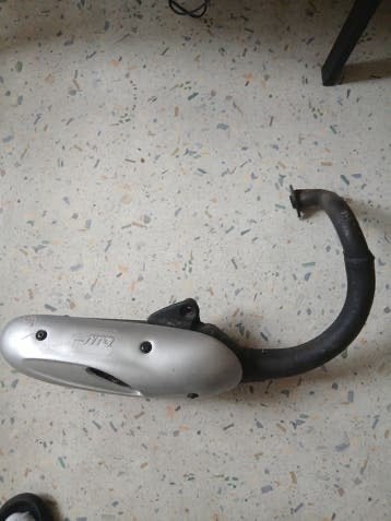 Sito uitlaat peugeot verticaal, Fietsen en Brommers, Brommeronderdelen | Scooters, Ophalen, Gebruikt, Uitlaat, Peugeot
