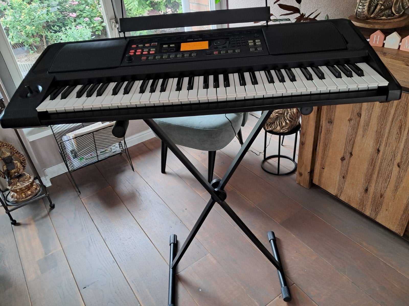 Korg keyboard EK-50, Muziek en Instrumenten, Keyboards, Ophalen, Zo goed als nieuw, 61 toetsen, Korg