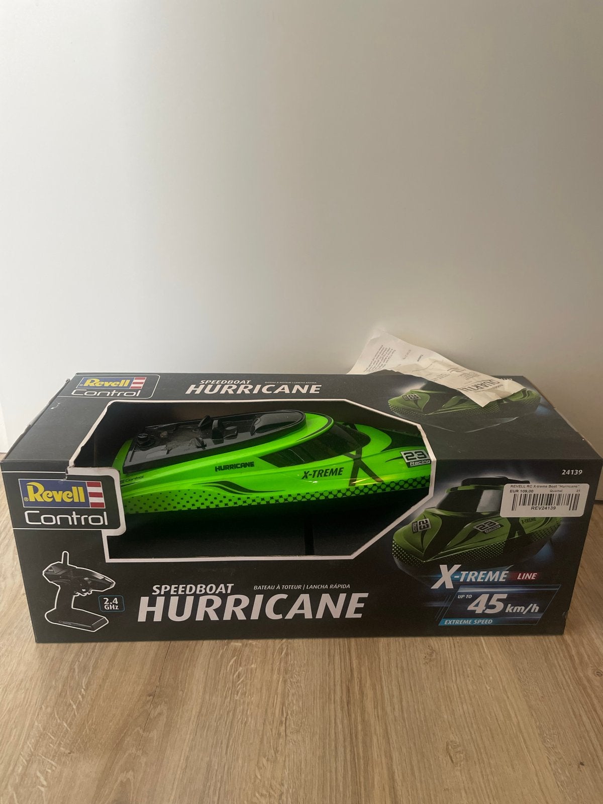 Revell Control Speedboot Hurricane X-Treme Line RC Boot, Hobby en Vrije tijd, Ophalen of Verzenden, Zo goed als nieuw