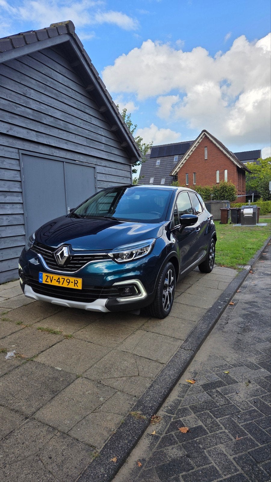 Renault Captur TCe 90pk S&S 2019 Blauw, Auto's, Voorwielaandrijving, 898 cc, Blauw, 620 kg