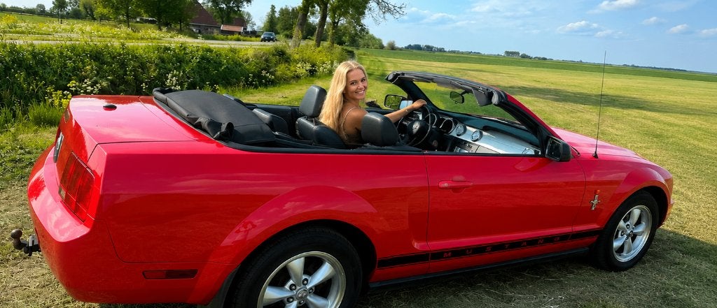 Mustang Cabriolet - LPG - 193000miles - automaat, Achterwielaandrijving, Zwart, Cabriolet, 4 stoelen