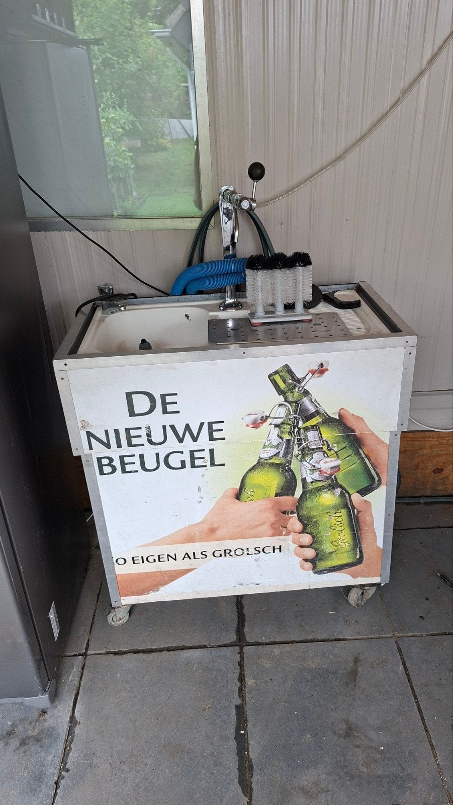 gamco koeler/biertap installatie, Ophalen