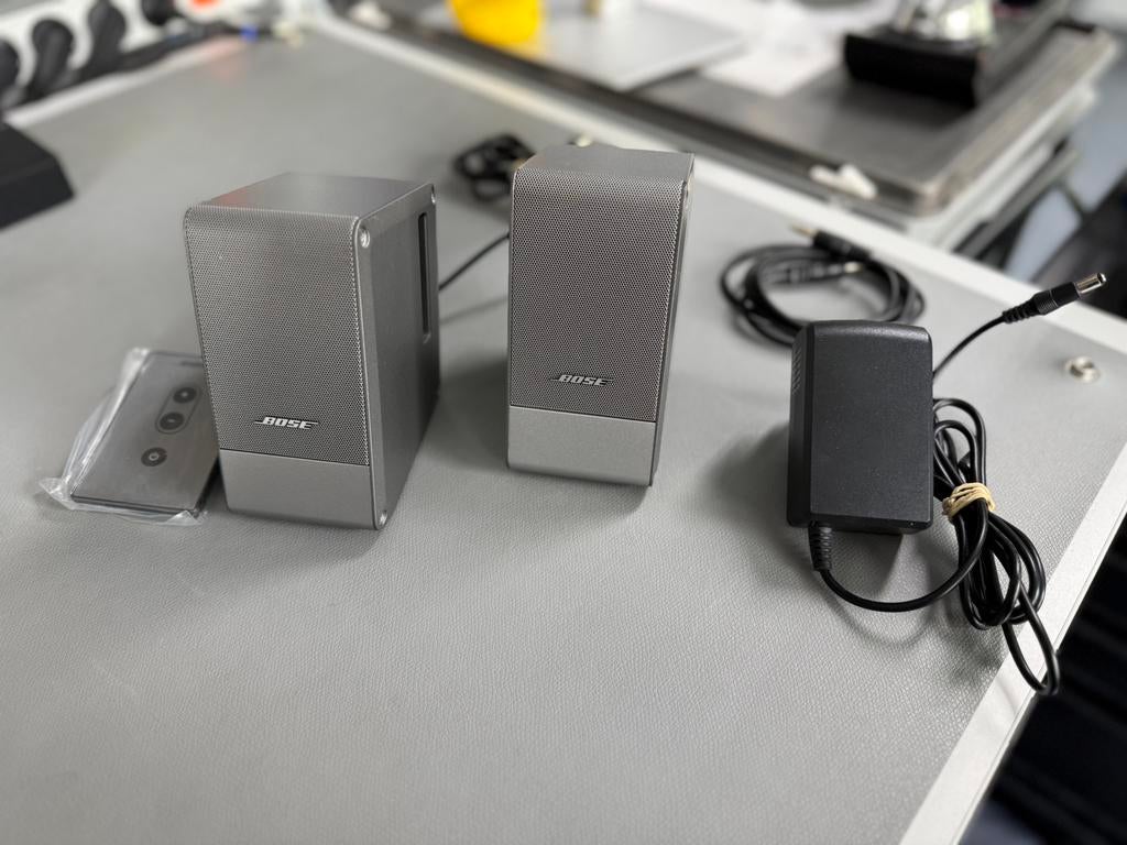 Bose Computer MusicMonitors, Computers en Software, Pc speakers, Gebruikt, Audiokanaal 2.0, Ophalen of Verzenden