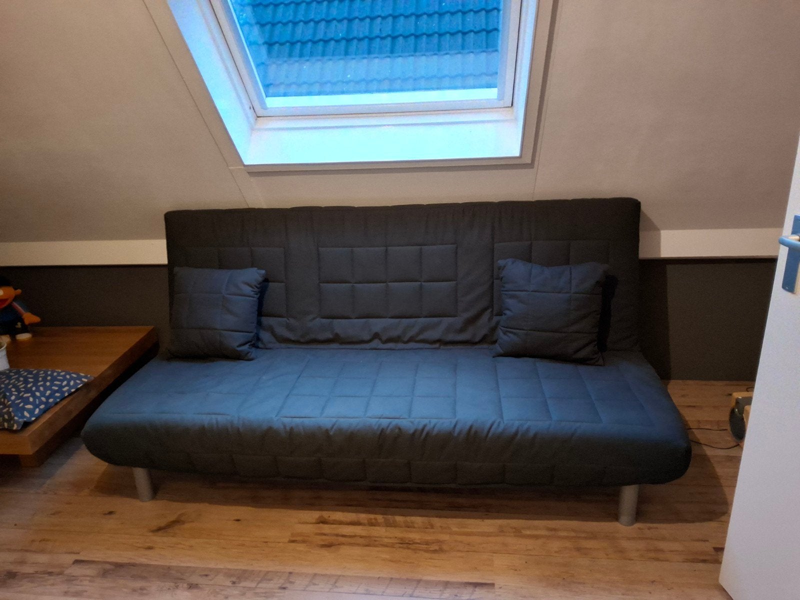 IKEA Beddinge slaapbank, Ophalen, Zo goed als nieuw, Tweepersoons, 140 cm