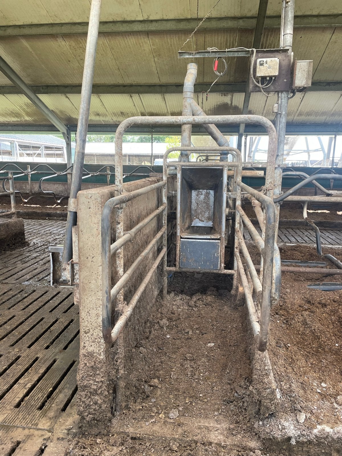 Voerstation, krachtvoerboxen 3 stuk, inclusief motor, Ophalen, Veehouderij, Voertechniek