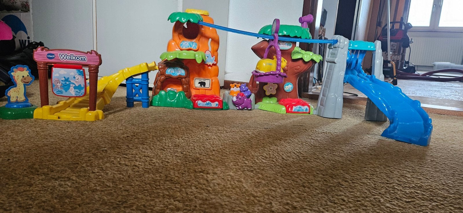 VTech Zoef Zoef Dieren Avonturenjungle Speelset, Ophalen, Gebruikt, Jongen of Meisje