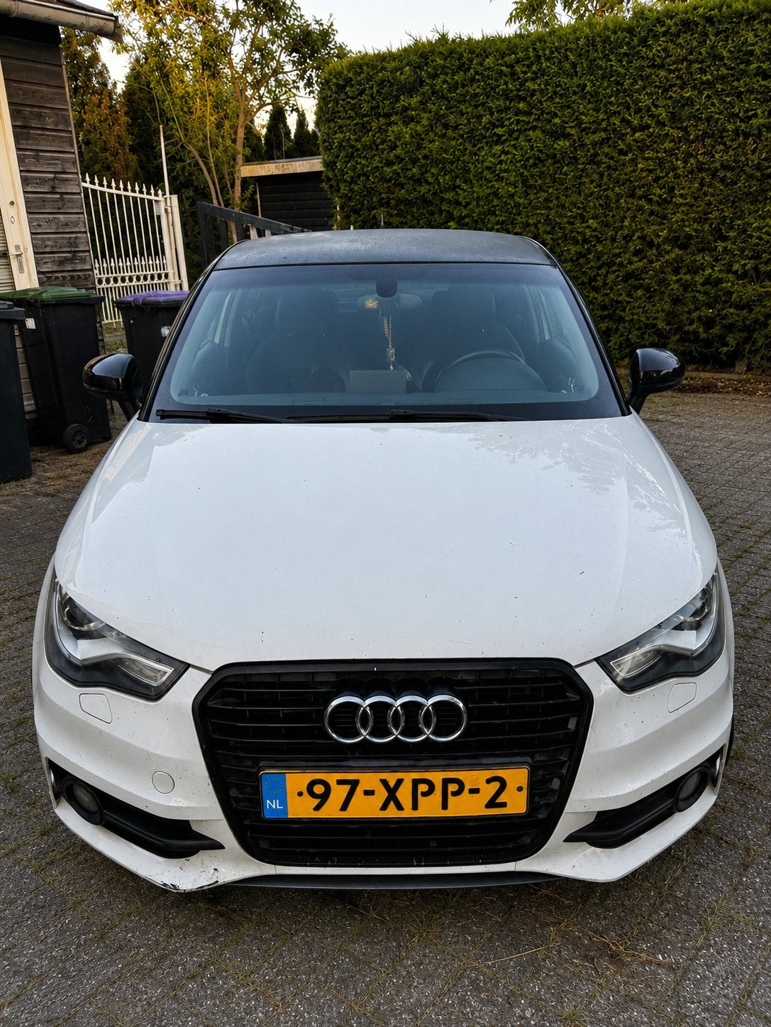 Audi A1 1.2 Tfsi 63KW 2012 Wit, Auto's, Audi, Voorwielaandrijving, A1, Zwart, 4 cilinders