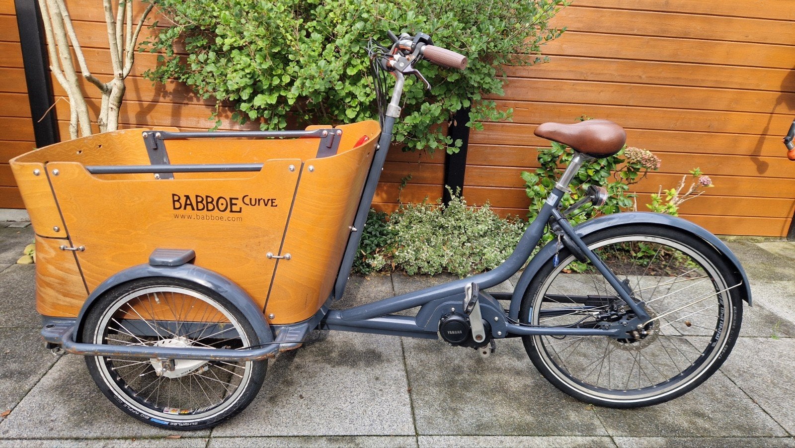 Babboe Curve Mountain Elektrische Bakfiets, Elektrisch, Ophalen of Verzenden, Zo goed als nieuw, 2 kinderen