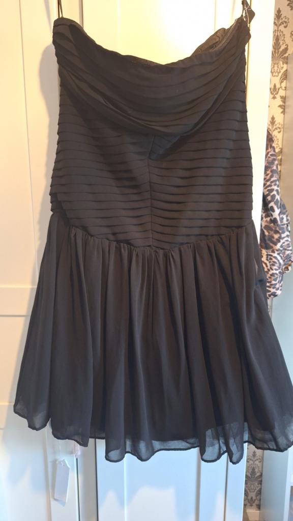 Nieuwe Zara Zwarte Galajurk/Feestjurk Maat M, Kleding | Dames, Maat 38/40 (M), Nieuw, Ophalen of Verzenden, Boven de knie