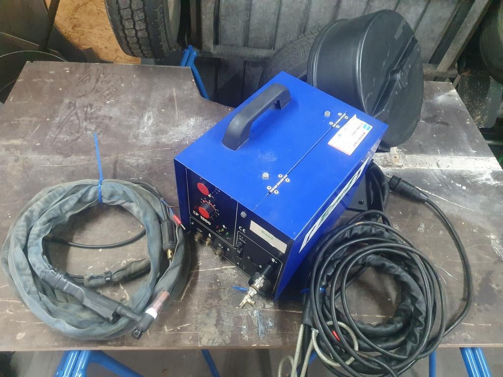 Tiger Process TP 1500 lasapparaat - Werkt, toorts incompleet, Doe-het-zelf en Verbouw, Gereedschap | Lasapparaten, Ophalen of Verzenden