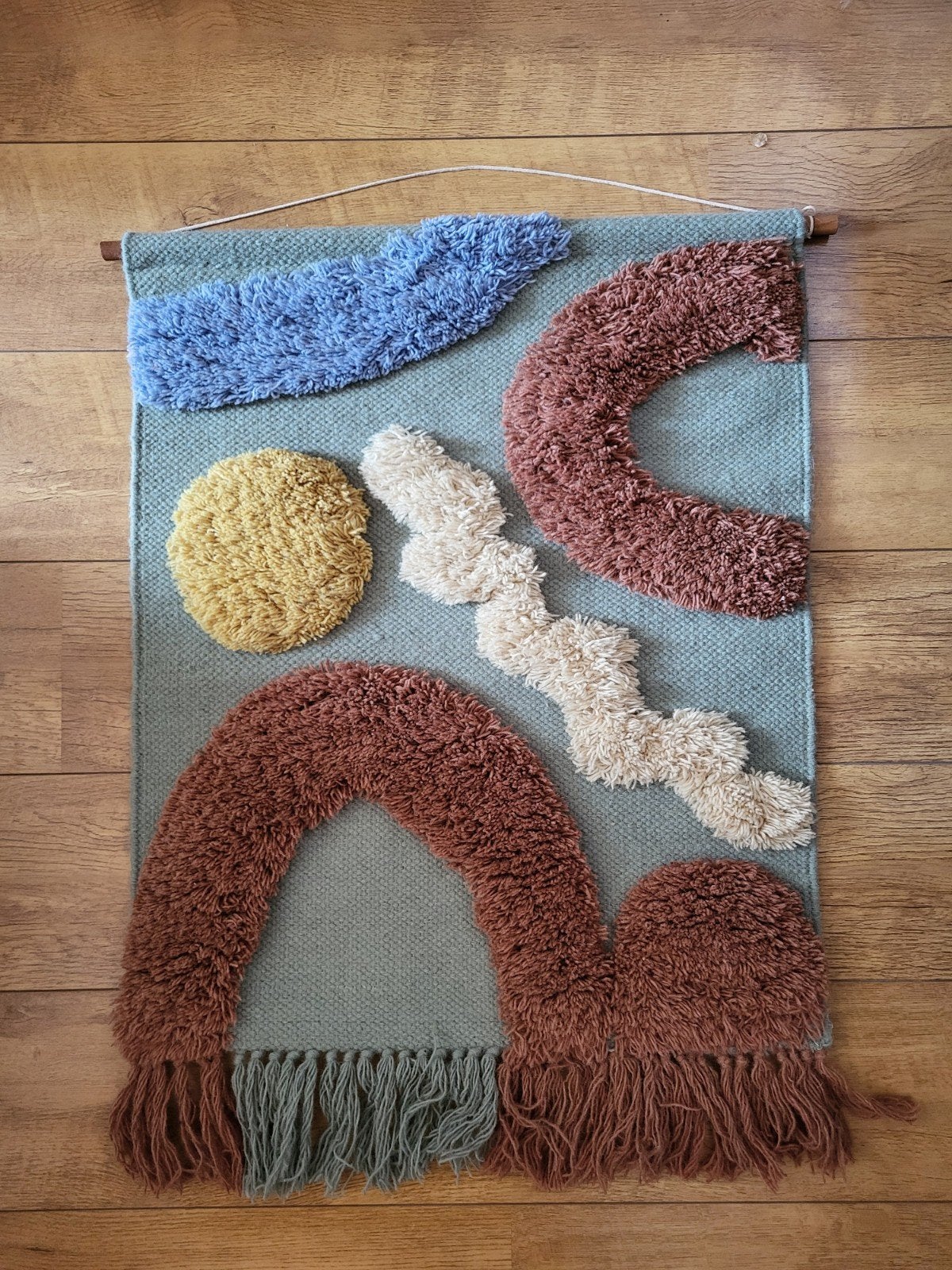 Wandkleed, 85 cm, Boho, Meerkleurig, Ophalen of Verzenden