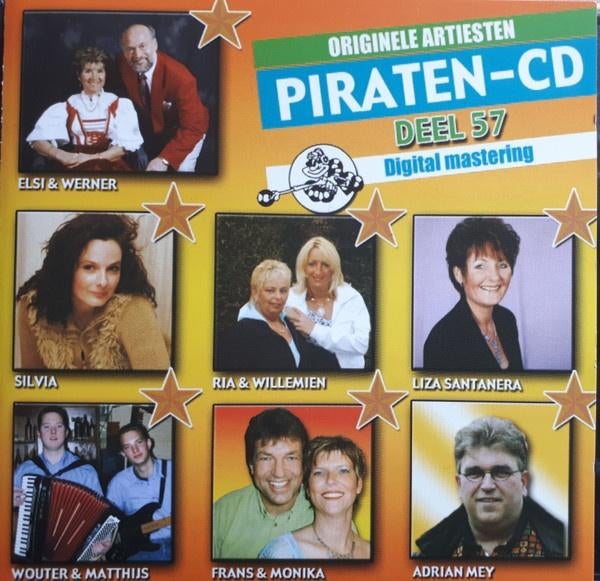 Originele Piratenhits Deel 57, Ophalen of Verzenden, Zo goed als nieuw, Levenslied of Smartlap