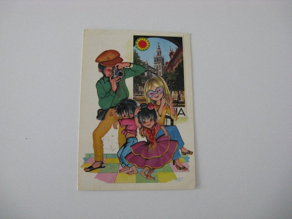 Ansichtkaarten Kinderkaarten, gelopen., Verzenden, Voor 1920, Gelopen