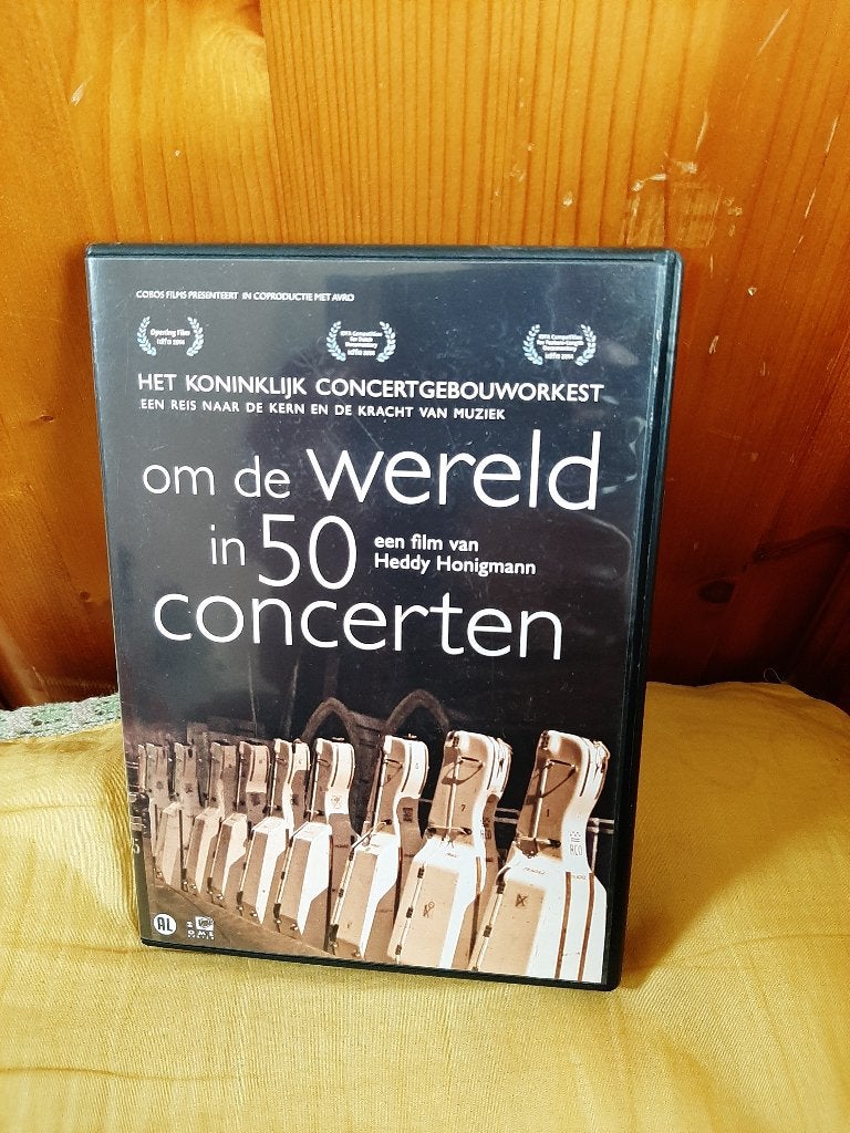 concertgebouw orkest ''om de wereld in 50 concerten"', Alle leeftijden, Zo goed als nieuw, Concert, Inclusief doosje
