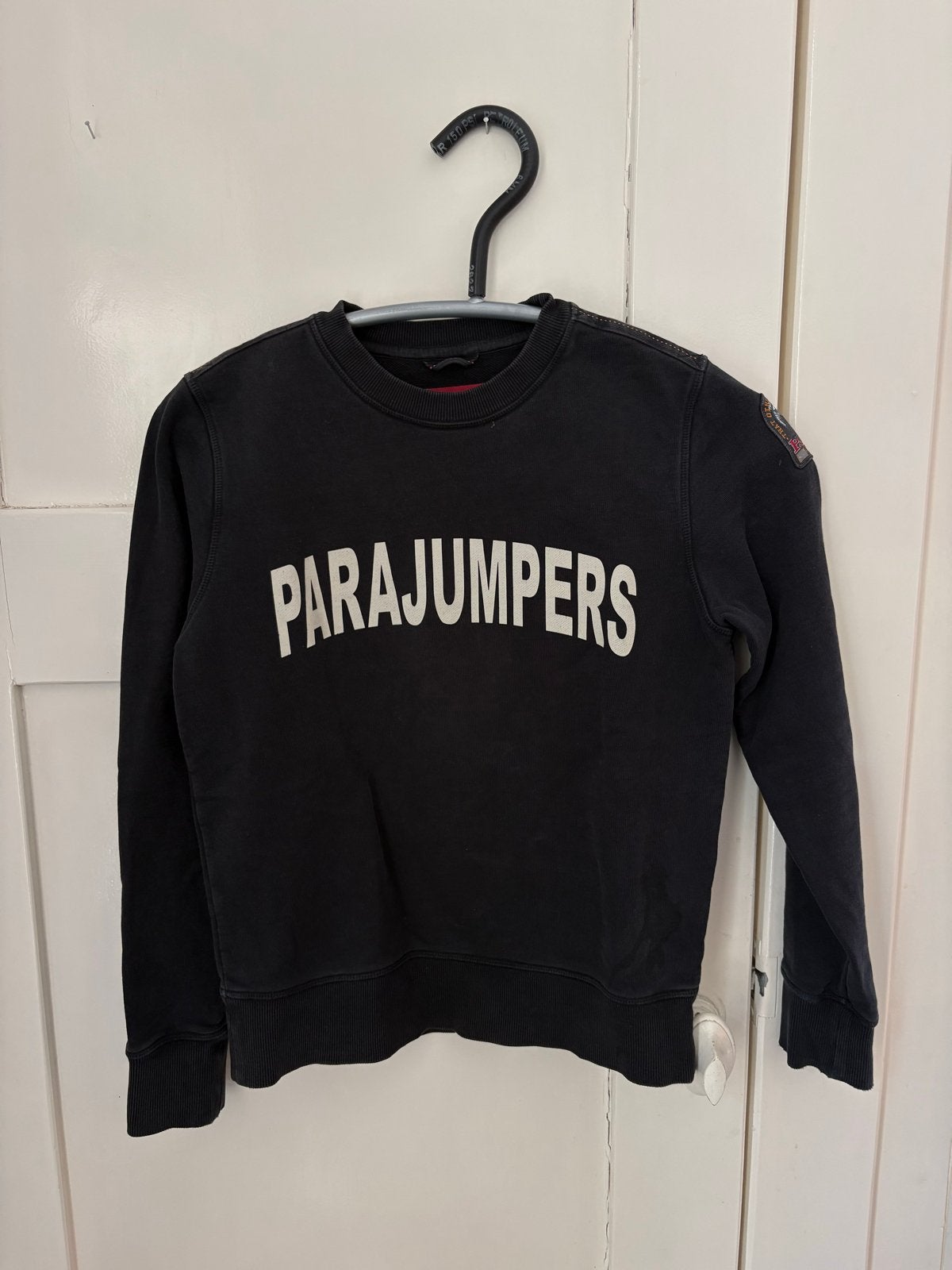 Parajumpers Fleece Trui Zwart - Maat Y-S, Ophalen of Verzenden, Gebruikt, Jongen of Meisje