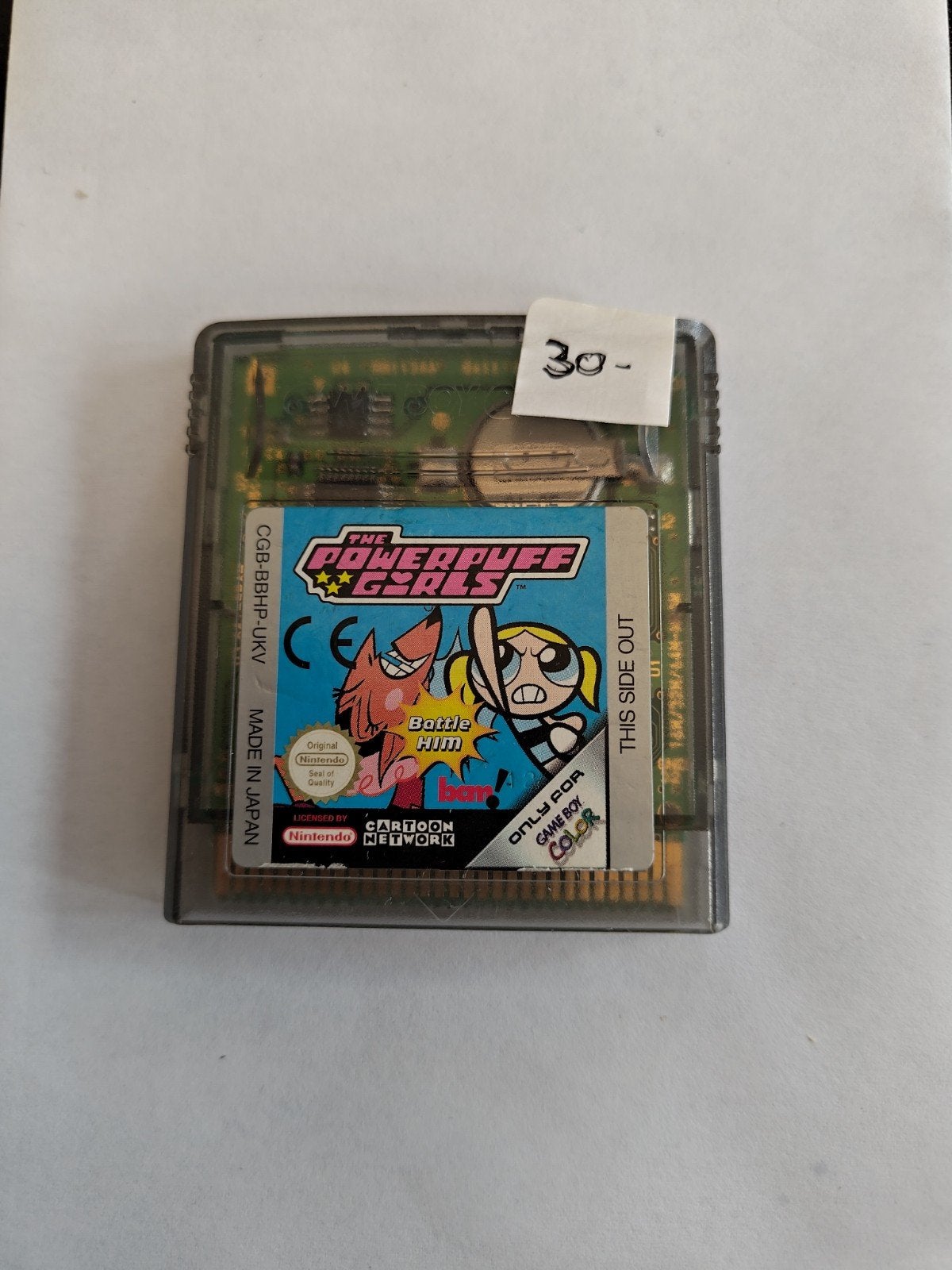 The Powerpuff Girls: Battle Him - Game Boy Color, Avontuur en Actie, Gebruikt, 1 speler, Ophalen of Verzenden
