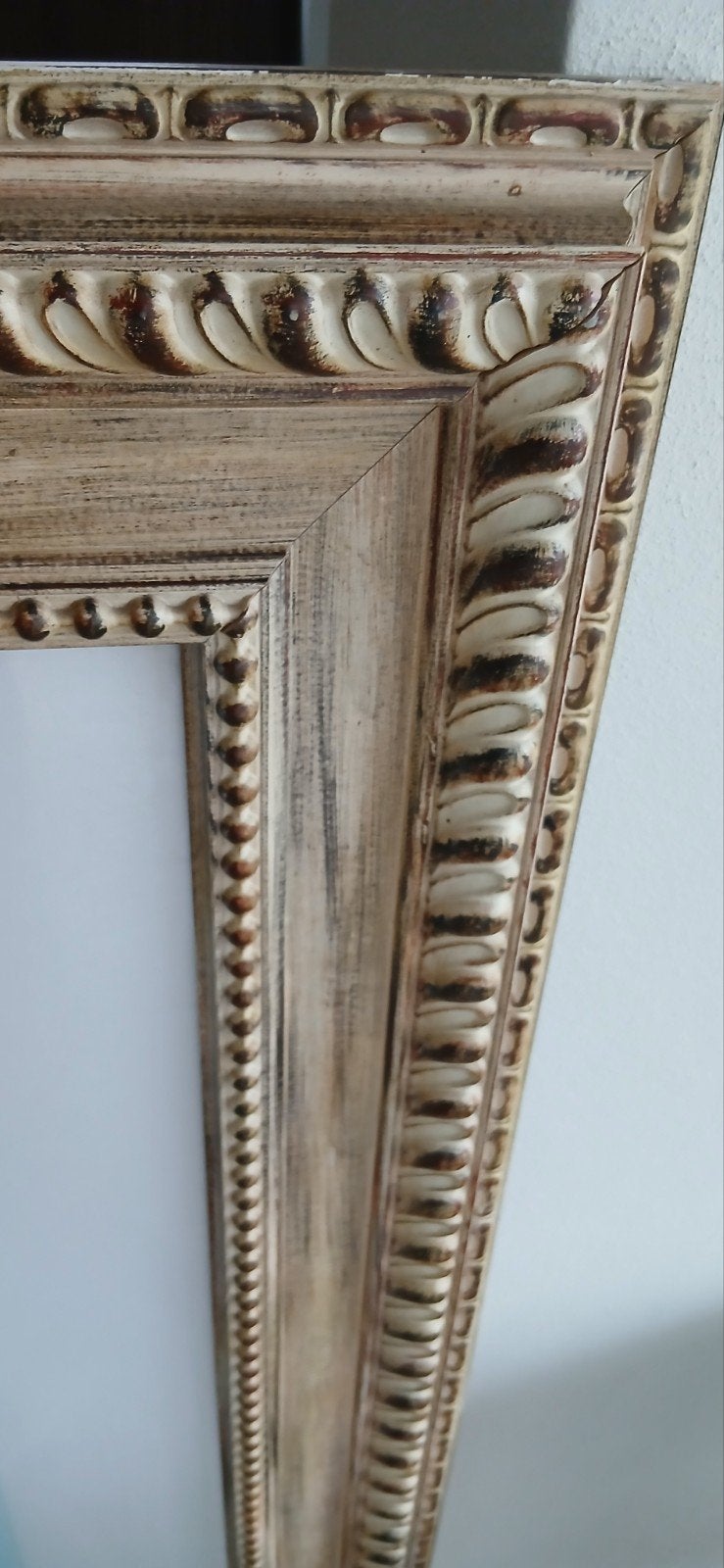 Grote barok lijst 130 x 140 cm, 125 cm of meer, Ophalen of Verzenden, Zo goed als nieuw, 75 cm of meer