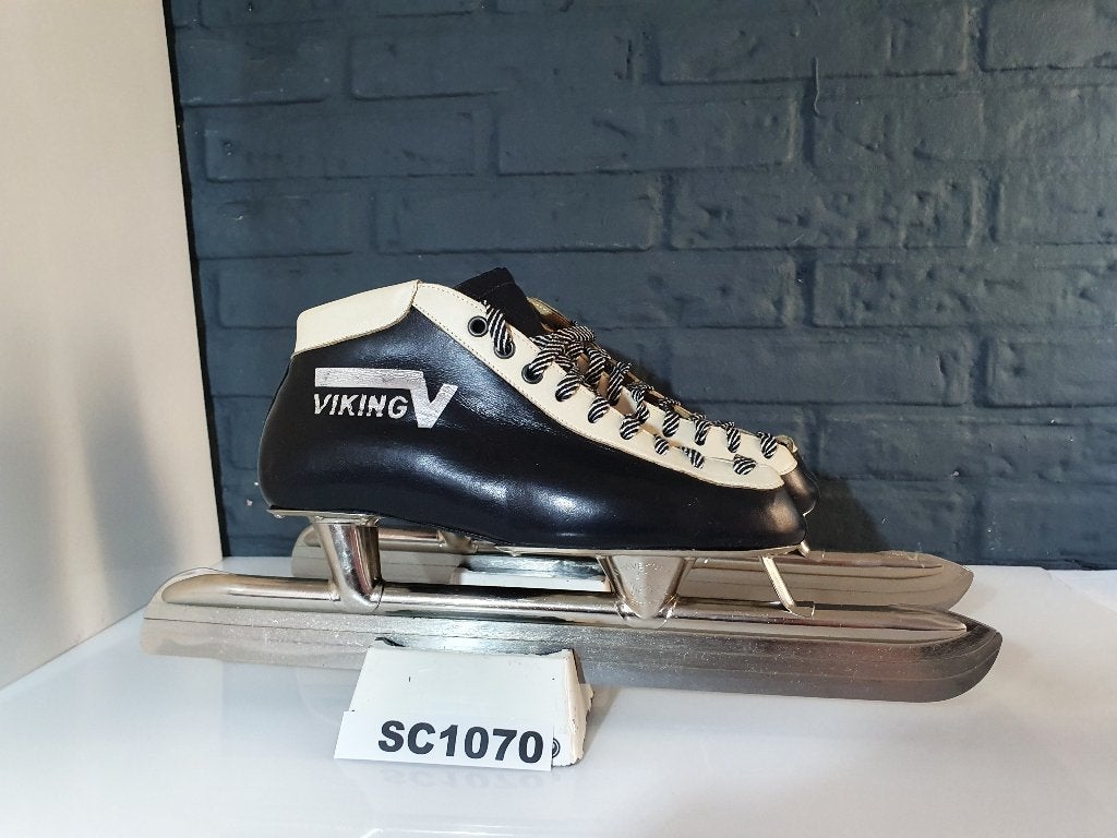 Viking Special Sprint Schaatsen Noren Leder Zwart Maat 36, Sport en Fitness, Schaatsen, Viking, Verzenden, Nieuw, Noren