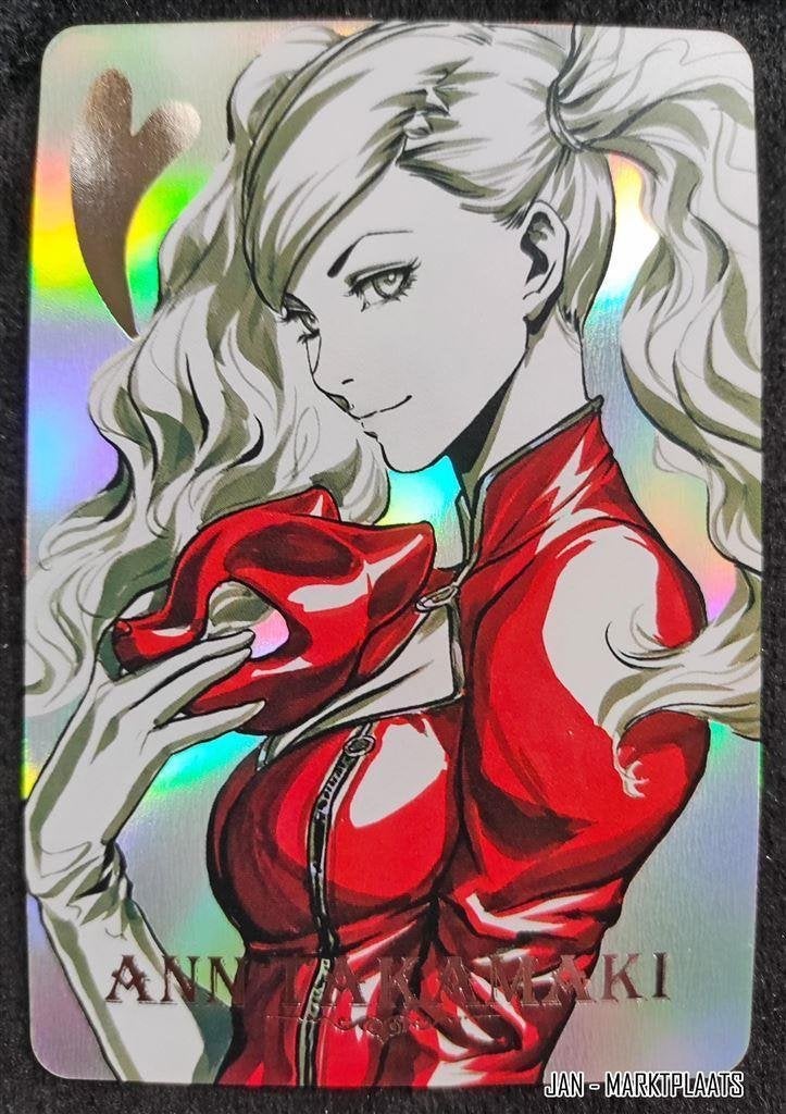Persona 5 Ann Takamaki Rainbow Foil Holo Card, Verzenden, Superheld, Nieuw, Beeldje of Figuurtje