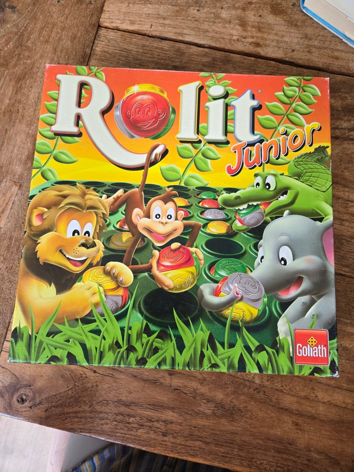 Rolit Junior Bordspel - Leuk voor de kleintjes!, Een of twee spelers, Ophalen of Verzenden, Gebruikt, Goliath
