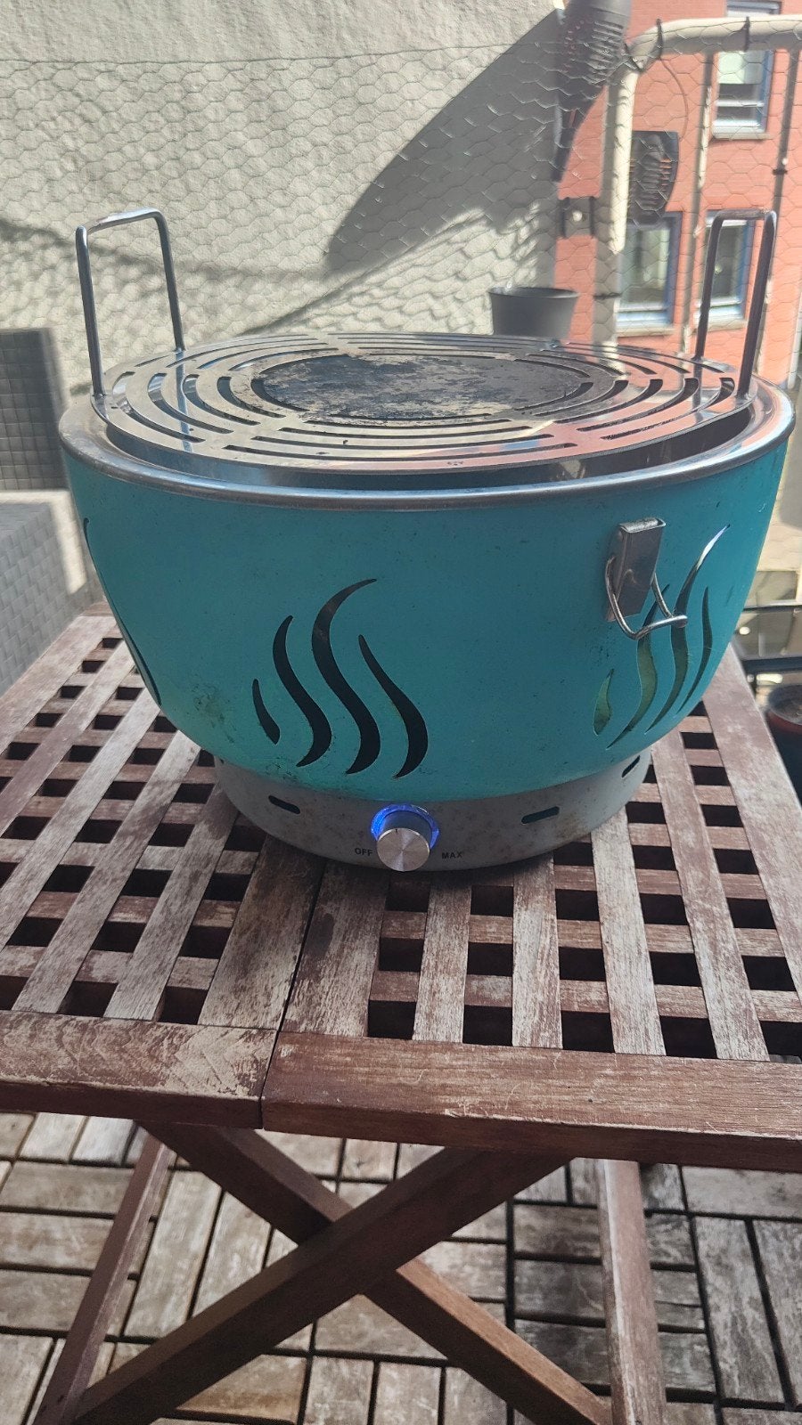 Florabest tafelbarbecue met draagtas, Tuin en Terras, Ophalen of Verzenden, Gebruikt, Florabest