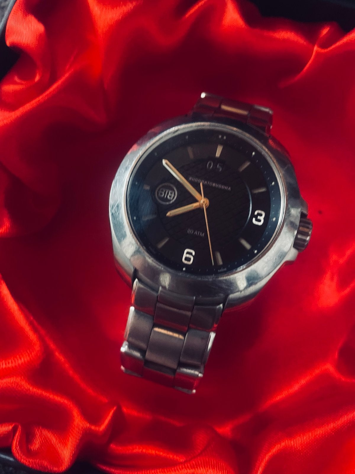 Buddha to Buddha Horloge - Stijlvol en Tijdloos, Gebruikt, Staal, Polshorloge, Ophalen