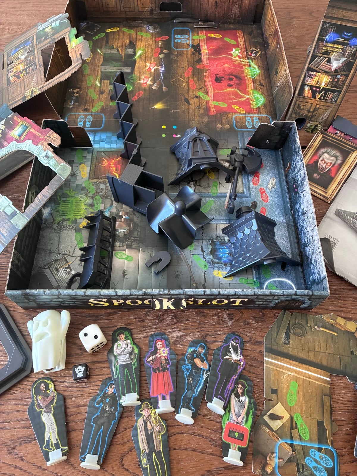 Spookslot spel, Drie of vier spelers, Ophalen of Verzenden, Gebruikt