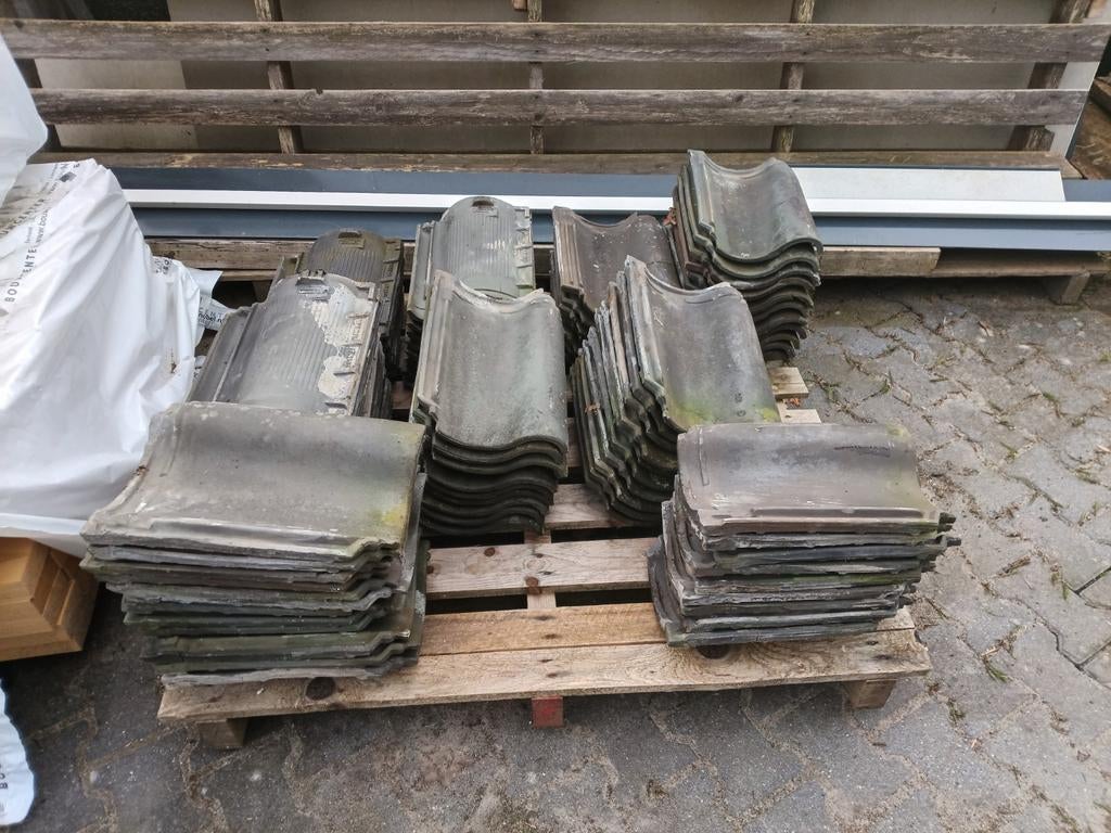 Dakpannen van Oord, 85 stuks, Ophalen