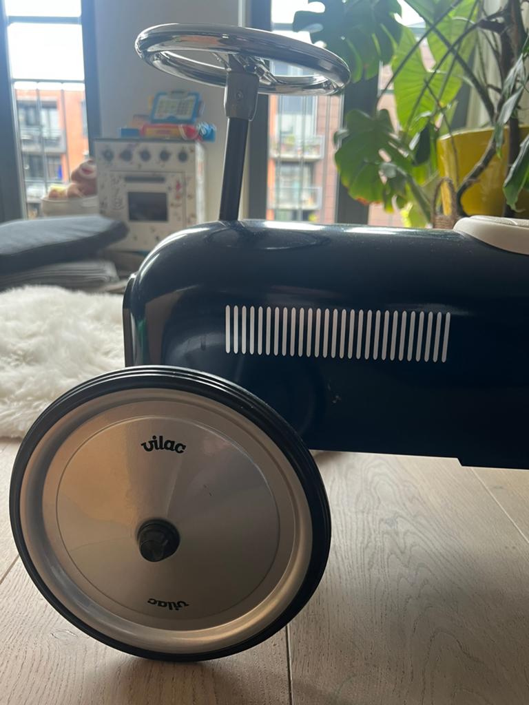 Vilac Metal Car Blue, Ophalen, Zo goed als nieuw
