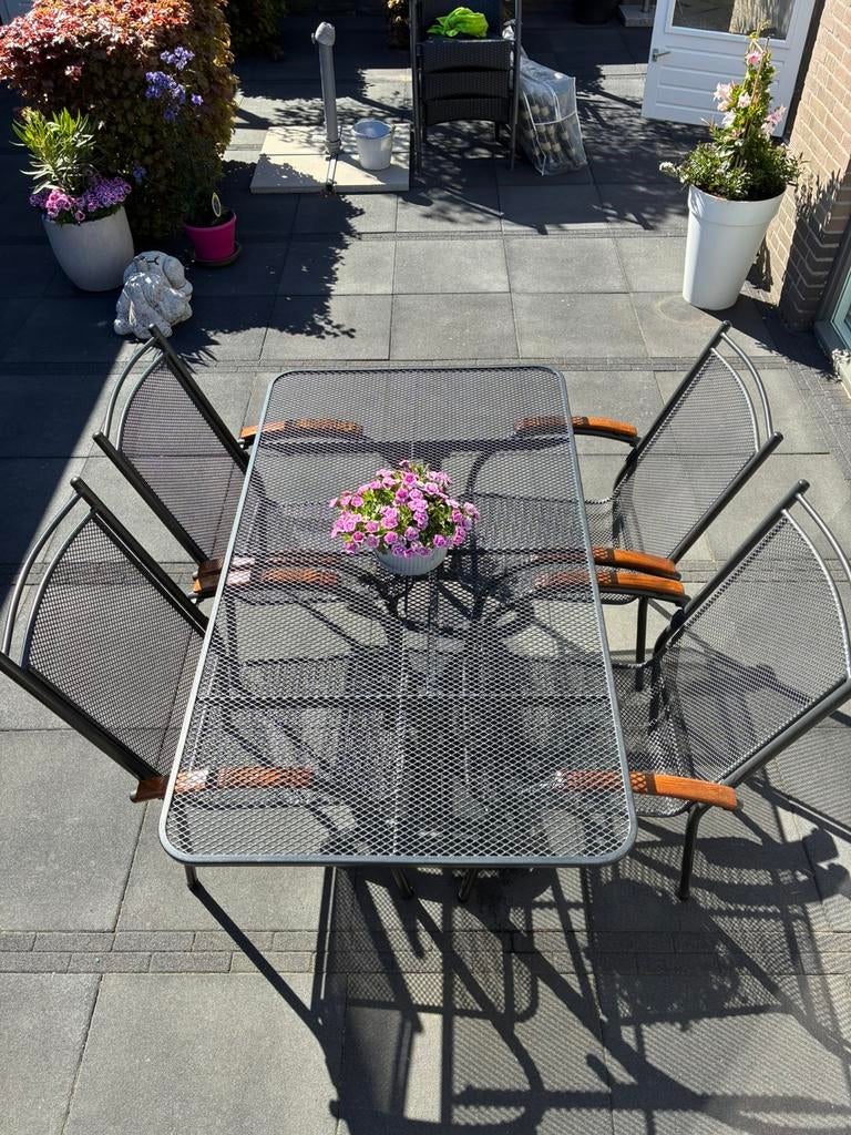 Royal Garden tuinset, Tuin en Terras, Tuinsets en Loungesets, Zo goed als nieuw, Overige materialen, Ophalen of Verzenden