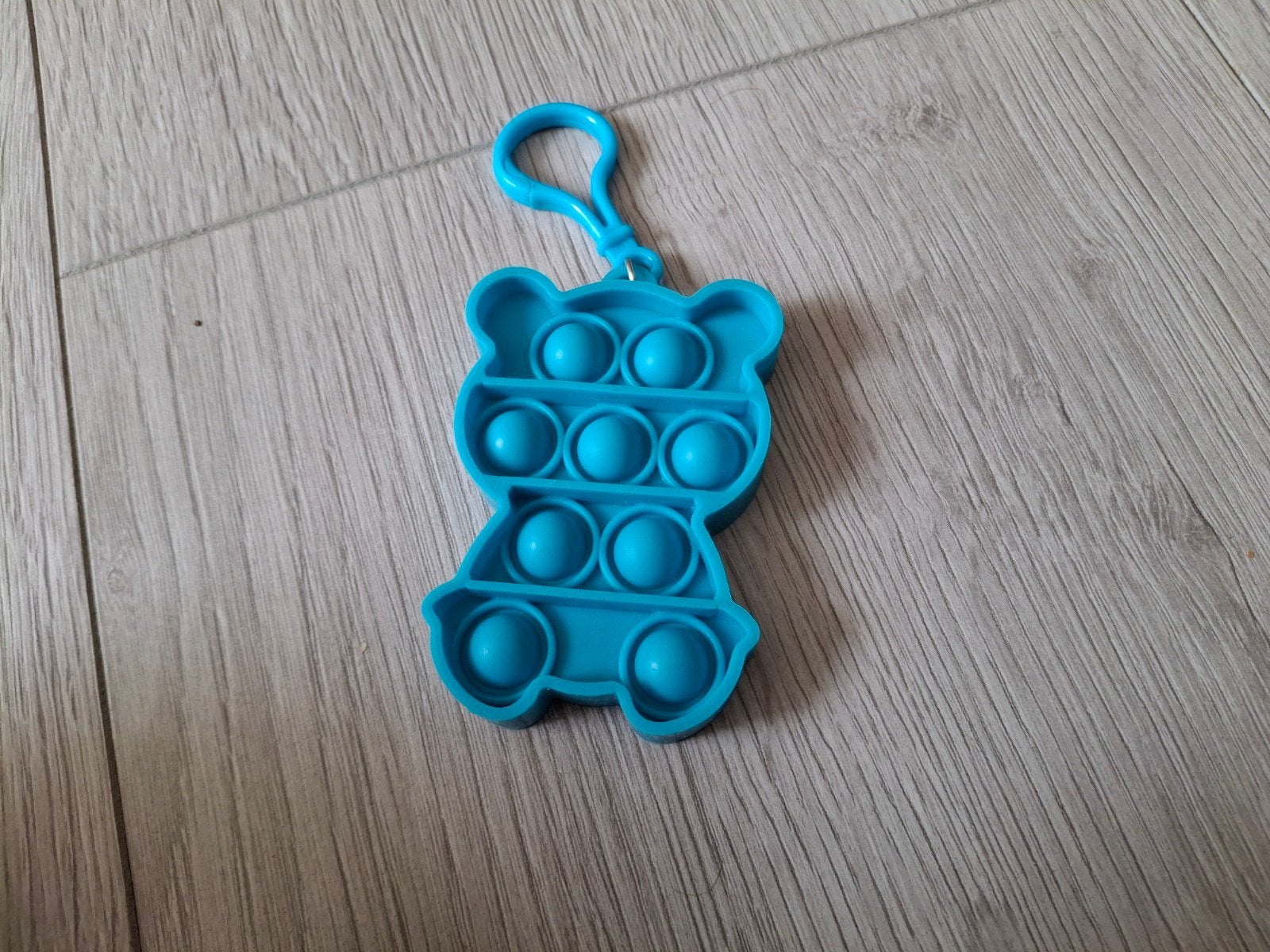 Pop It sleutelhanger beer Blauw, Kinderen en Baby's, Speelgoed | Overig, Ophalen of Verzenden, Zo goed als nieuw, Jongen of Meisje