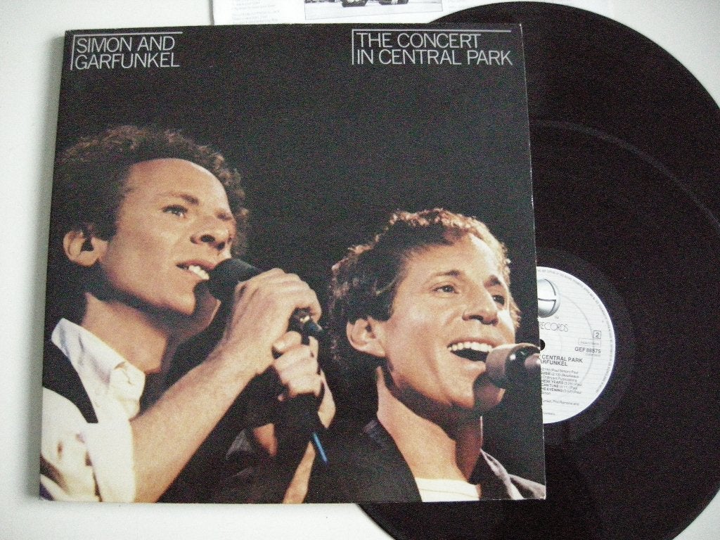 Simon Garfunkel The Concert In Central Park - 2LP vinyl zgan, Ophalen, Zo goed als nieuw, 12 inch, Poprock