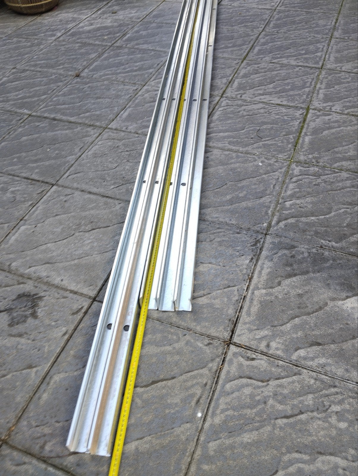 5x metal stud, Ophalen, Nieuw, 250 mm of meer