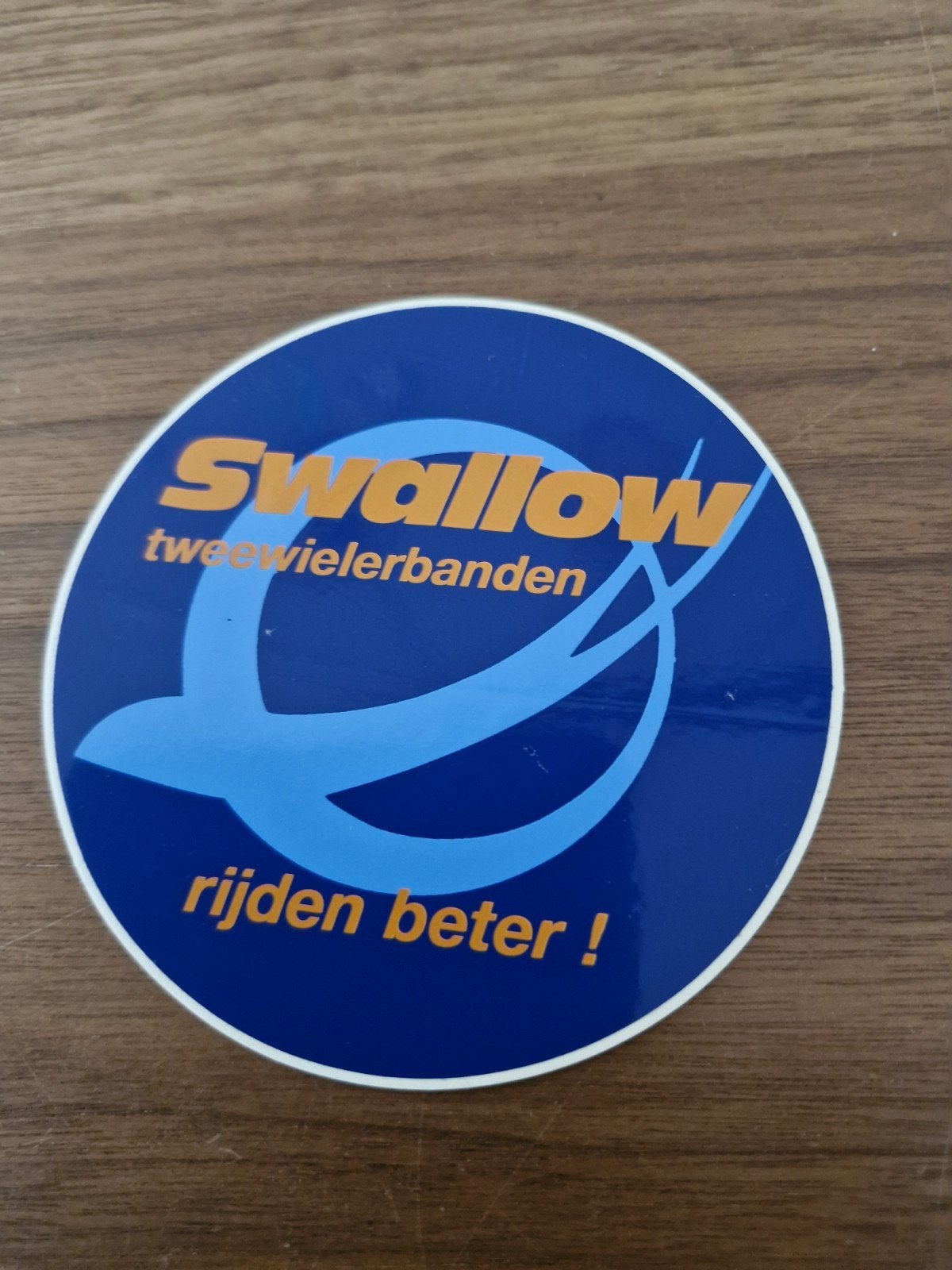 11732 Vintage Swallow Tweewielerbanden Sticker - Rijden Bete, Ophalen of Verzenden, Zo goed als nieuw, Merk