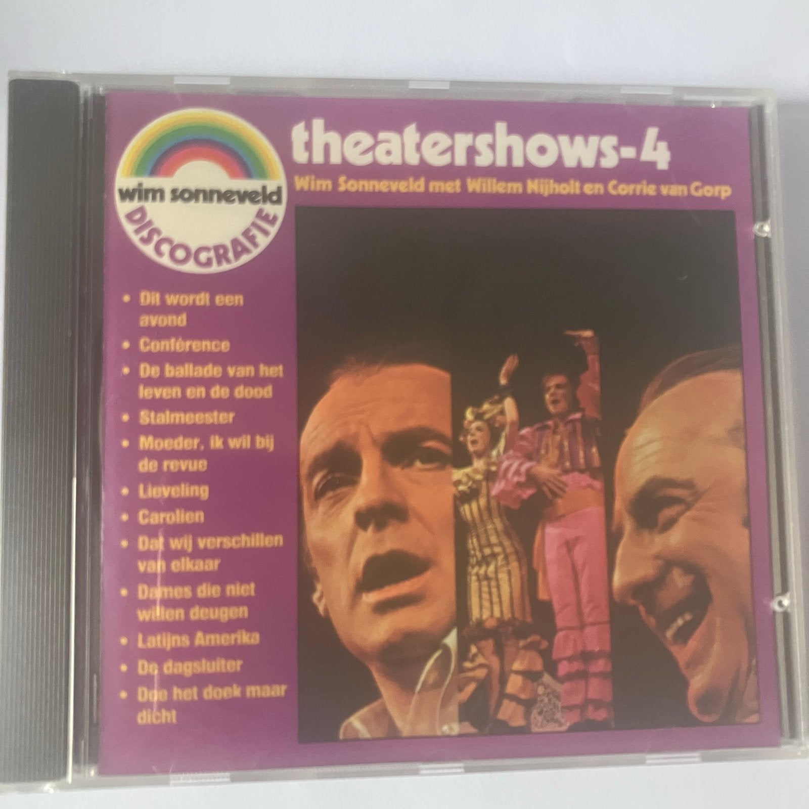 CD Wim Sonneveld - Theatershows-4; met Willem Nijholt, Ophalen of Verzenden, Gebruikt