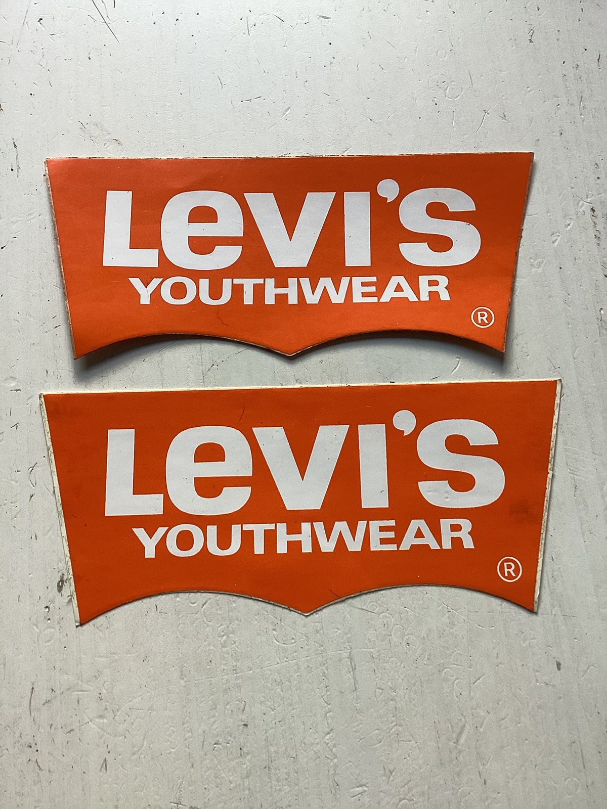 2 stickers Levi’s Youthwear, Verzenden, Zo goed als nieuw, Merk