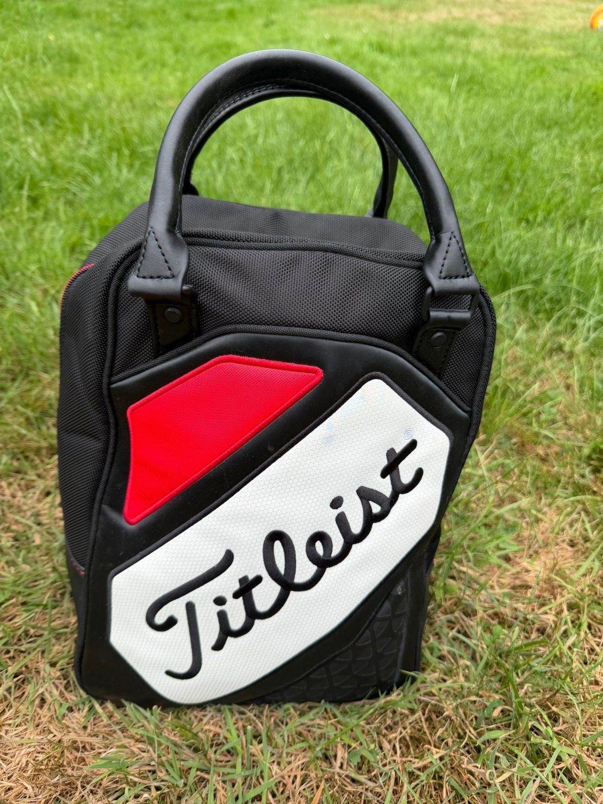 Titleist oefen ballentas; 150x ProV1; practice bag, Sport en Fitness, Golf, Ophalen of Verzenden, Gebruikt, Bal(len)