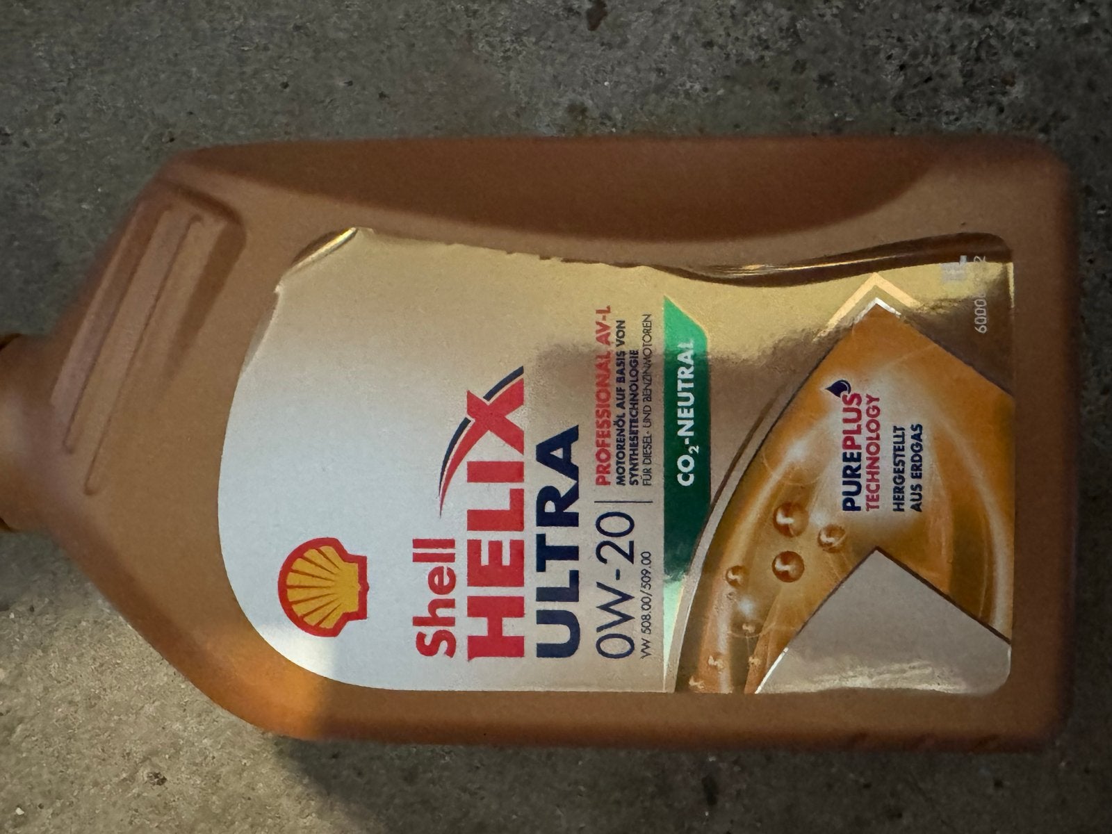 Shell Helix Ultra Professional AV-L 0W-20 motorolie 1L, Ophalen, Nieuw, Audi