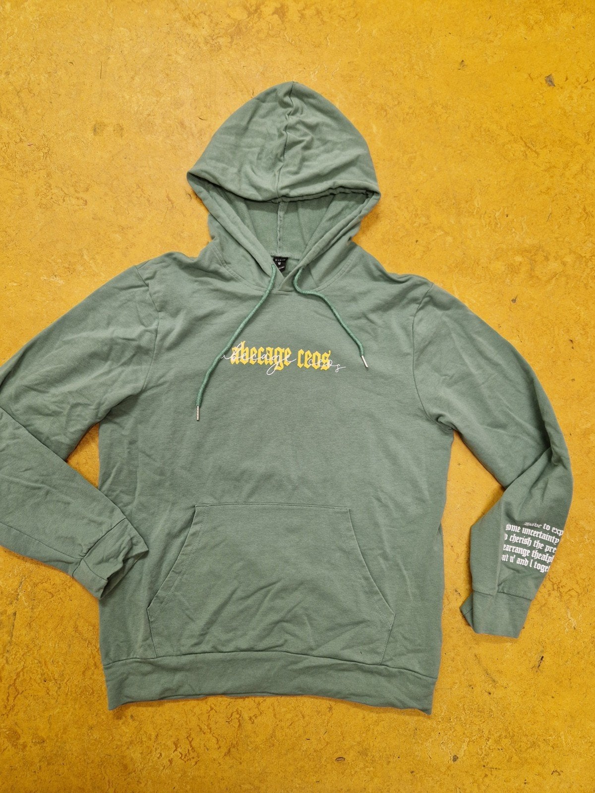 Zgan groene sweater trui Hoody  maat M, Shein, Maat 48/50 (M), Ophalen of Verzenden, Zo goed als nieuw